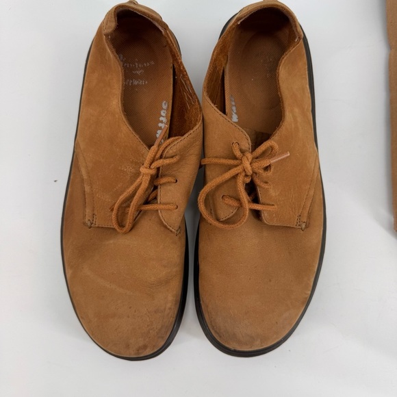 Dr. Martens Leather Bexley Air Wair Oxford Tan Lace Up Mens Shoes Doc 10 - Picture 2 of 6